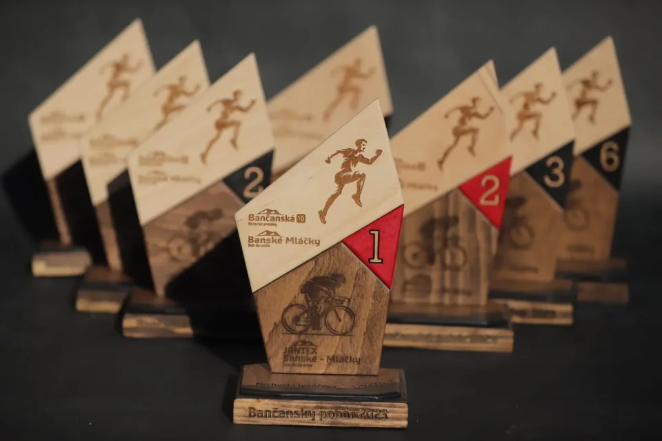 Drevené športové trofeje na mieru od Bzučo design