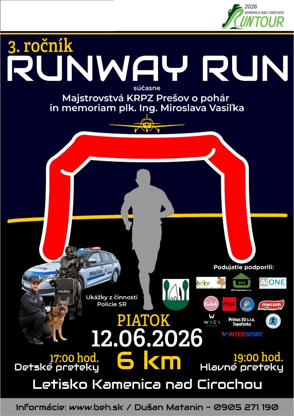 3.ročník NIGHT RUNWAY RUN