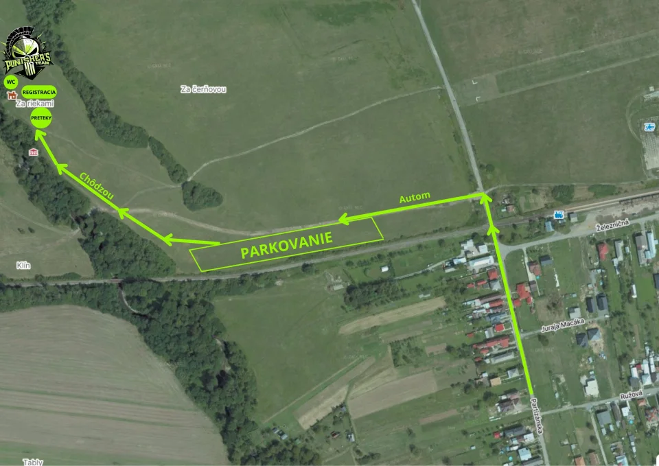 Banner Punishersky trailový prekážkový beh 2026