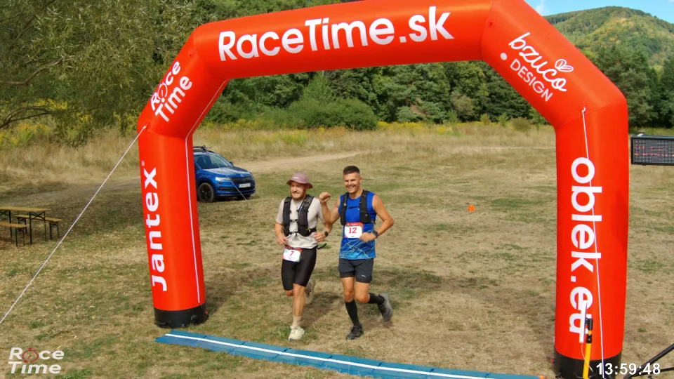 Cieľová fotografia 6 – Single-Trail Run 30 Slanské