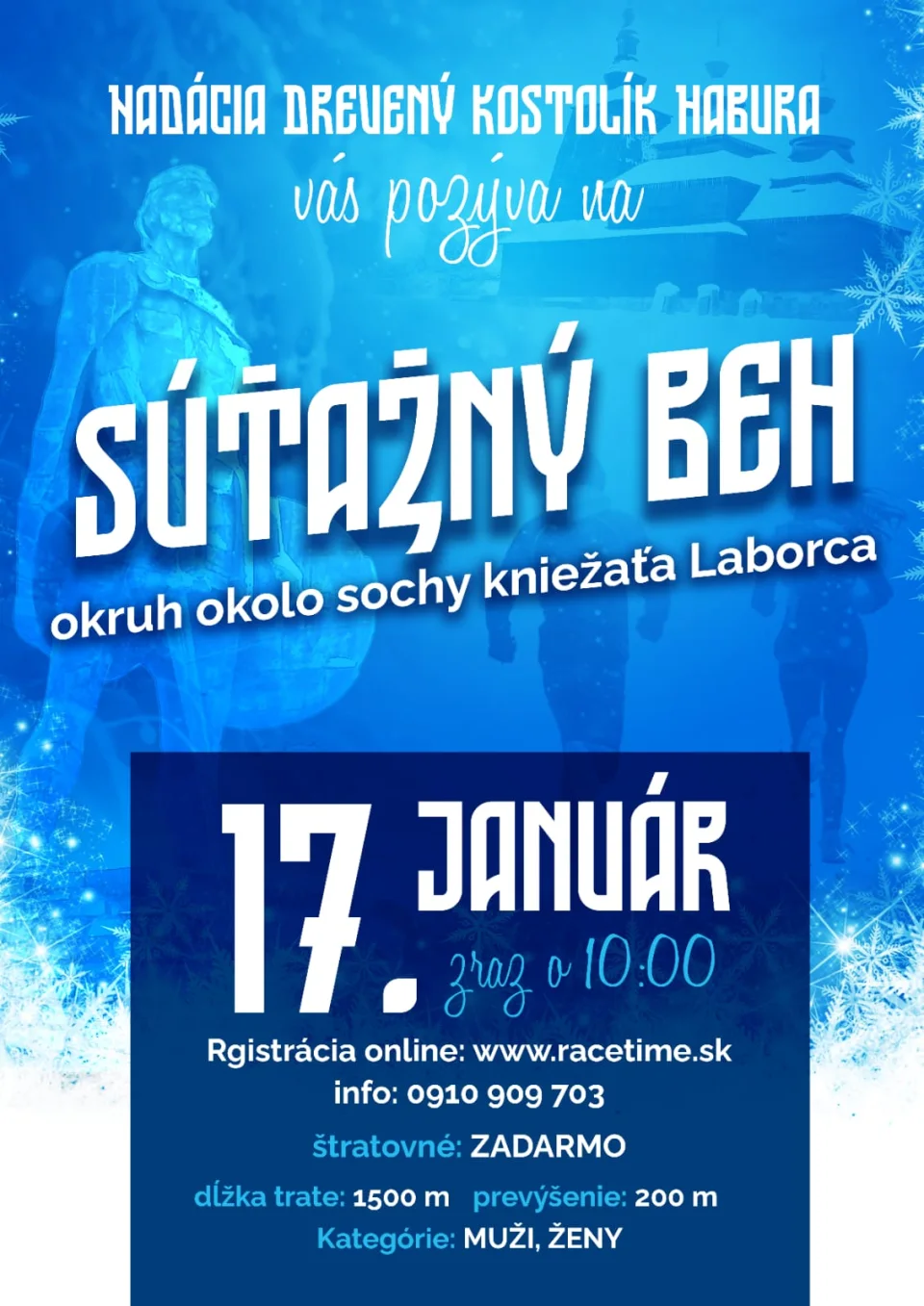2. ročník: Okruh okolo sochy kniežaťa Laborca