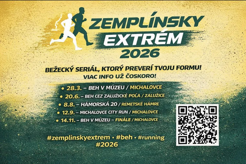 Zemplínsky extrém 2026 - plagát