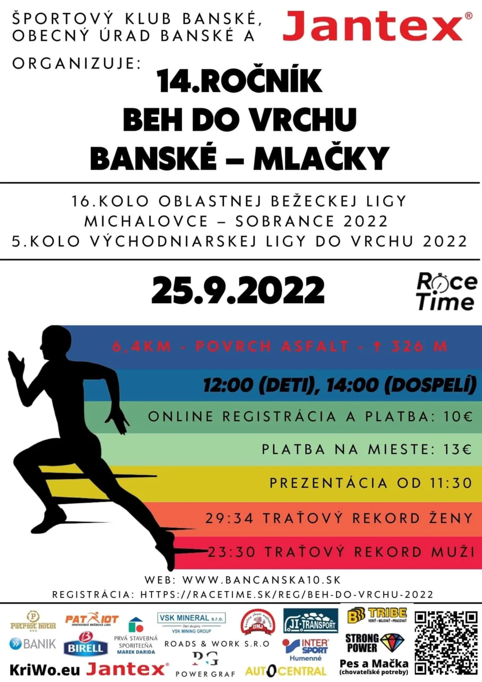 14. ročník - beh do vrchu - BANSKÉ - MLAČKY