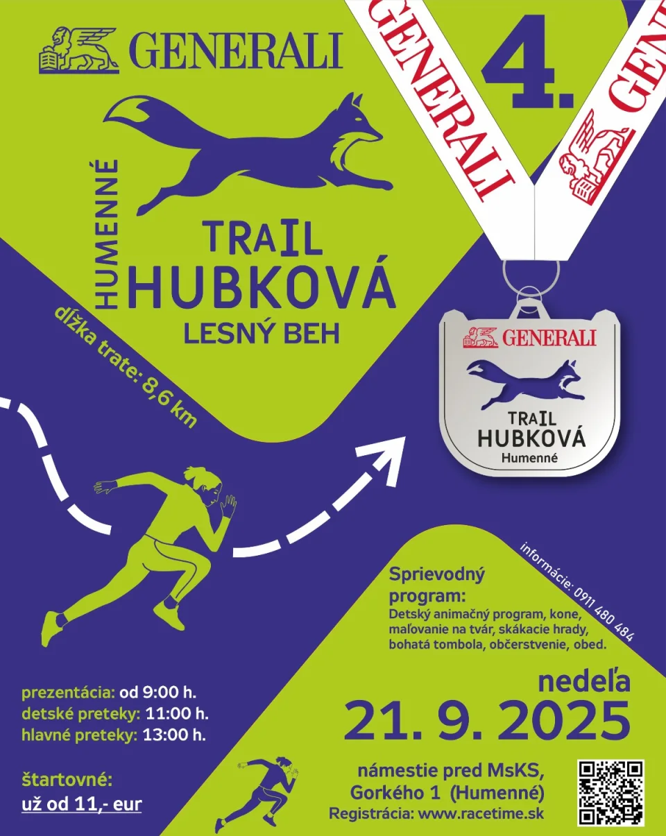 GENERALI TRAIL HUBKOVÁ 2025