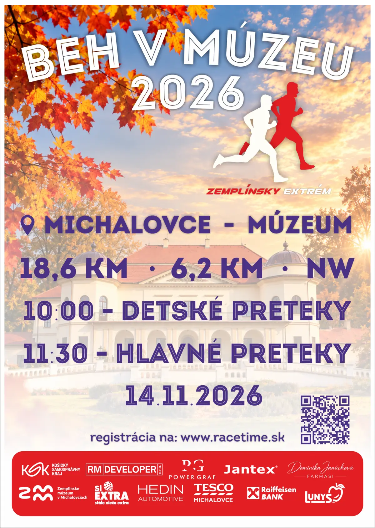 Zemplínsky extrém: Beh v múzeu 2026