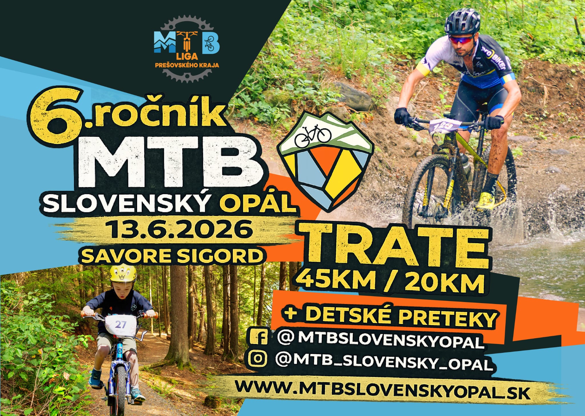 6. ROČNÍK MTB SLOVENSKÝ OPÁL